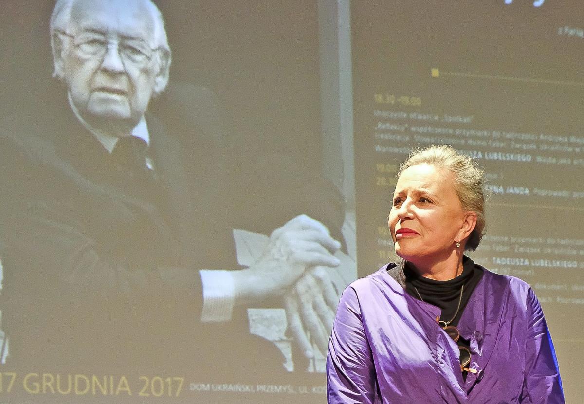 Krystyna Janda o Andrzeju Wajdzie w Przemyślu