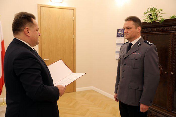 Szef jarosławskiej komendy Henryk Moskwa na czele podkarpackiej policji