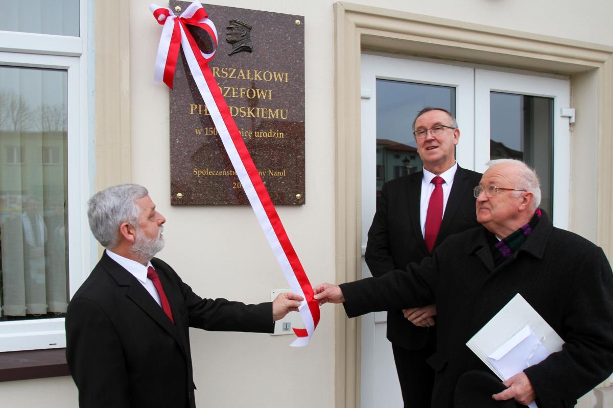 Upamiętnili marszałka Piłsudskiego