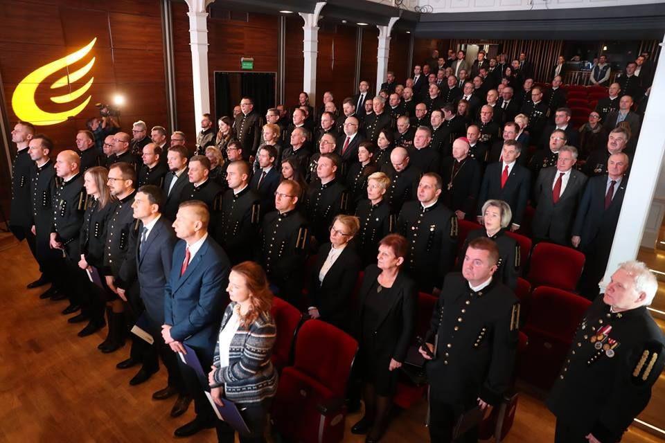 Marszałek Sejmu RP na Barbórce nad Sanem