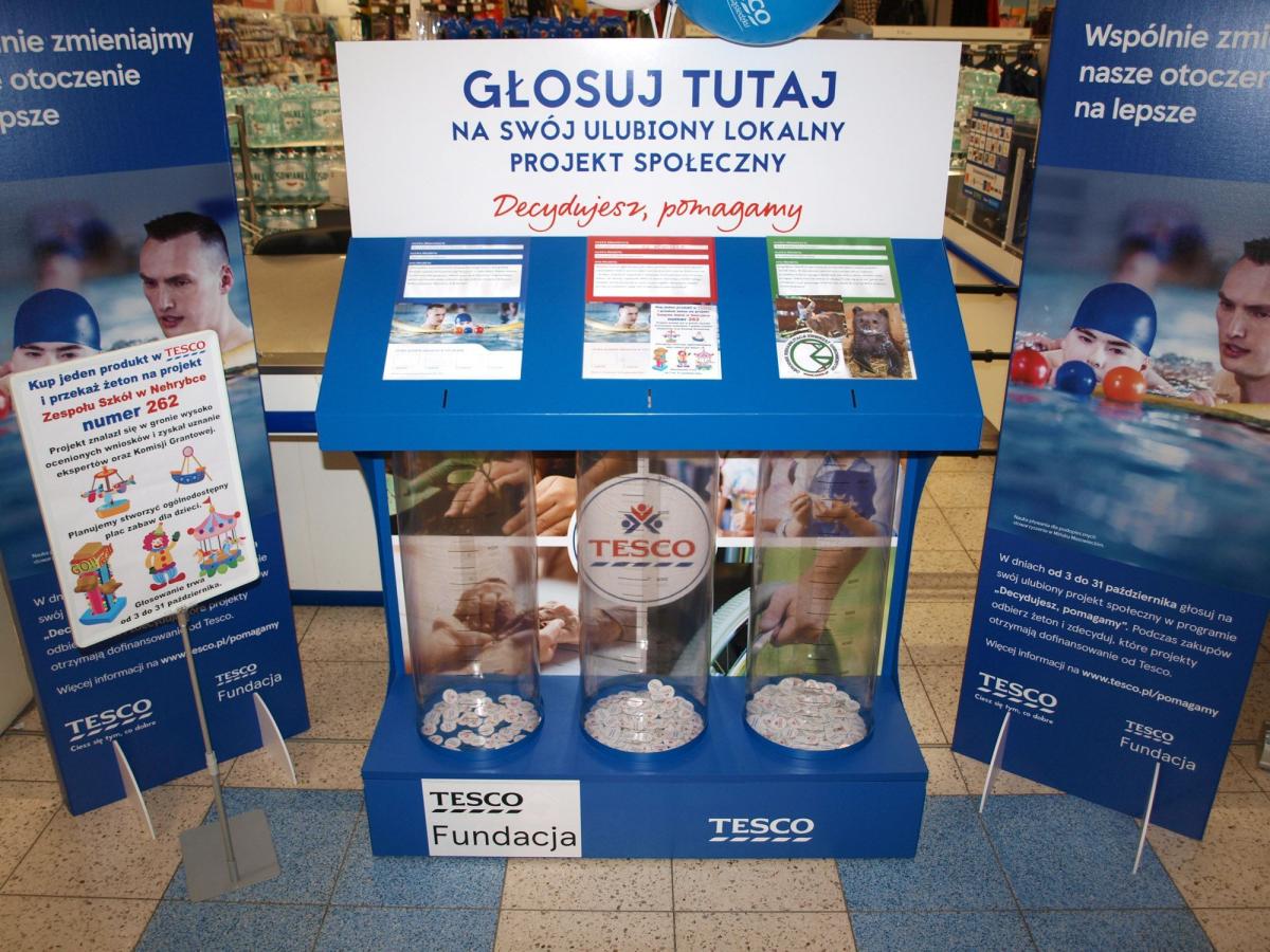 Szkoła w Nehrybce i „Nasza Przyszłość” z Lubaczowa zwycięskie w programie Tesco