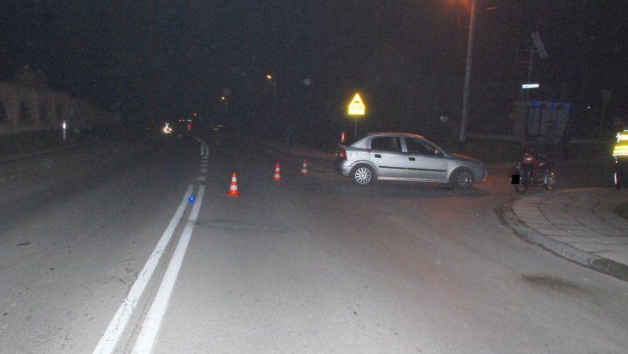 Motorowerzysta ranny w wypadku w Radymnie