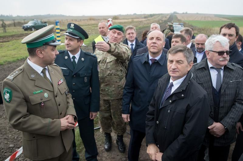 Marszałek Sejmu RP i Przewodniczący Rady Najwyższej Ukrainy z wizytą na granicy
