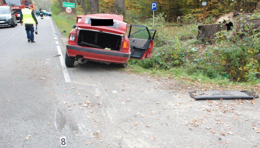 Nietrzeźwy kierujący spowodował wypadek w Radawie