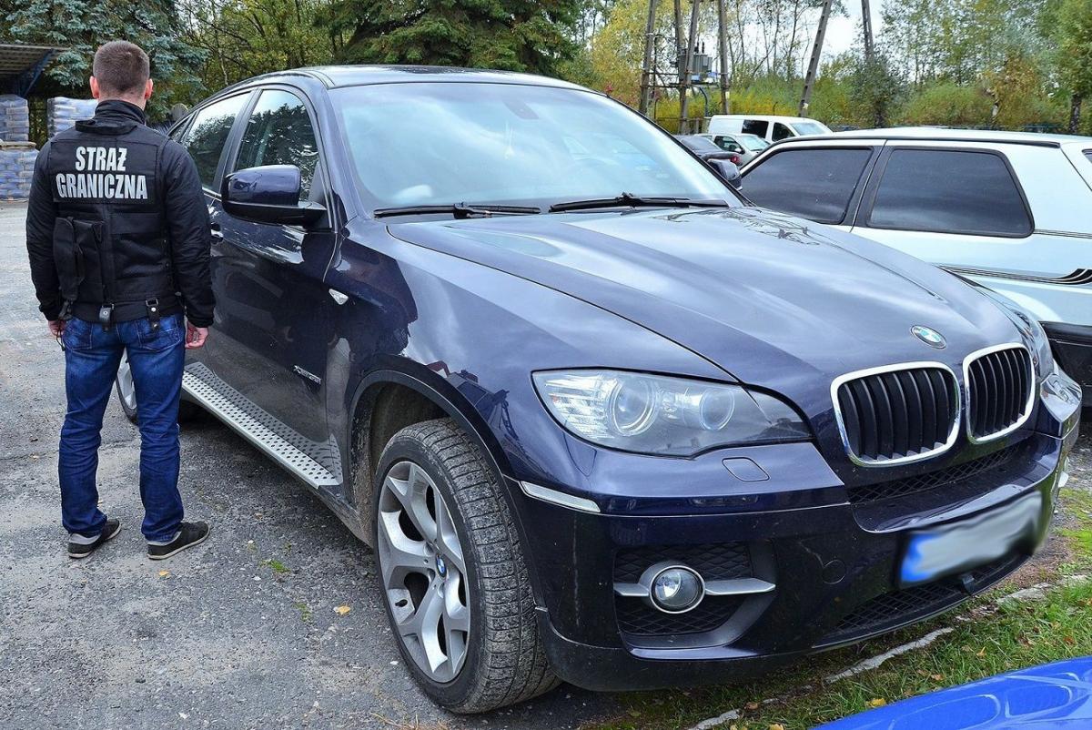  Skradzione w Austrii BMW X6 zatrzymane w Budomierzu