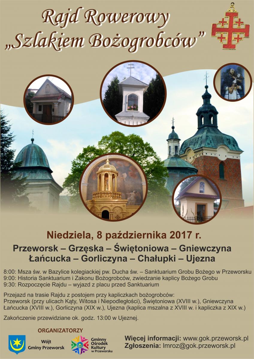 Rajd szlakiem bożogrobowców. Zgłoś się