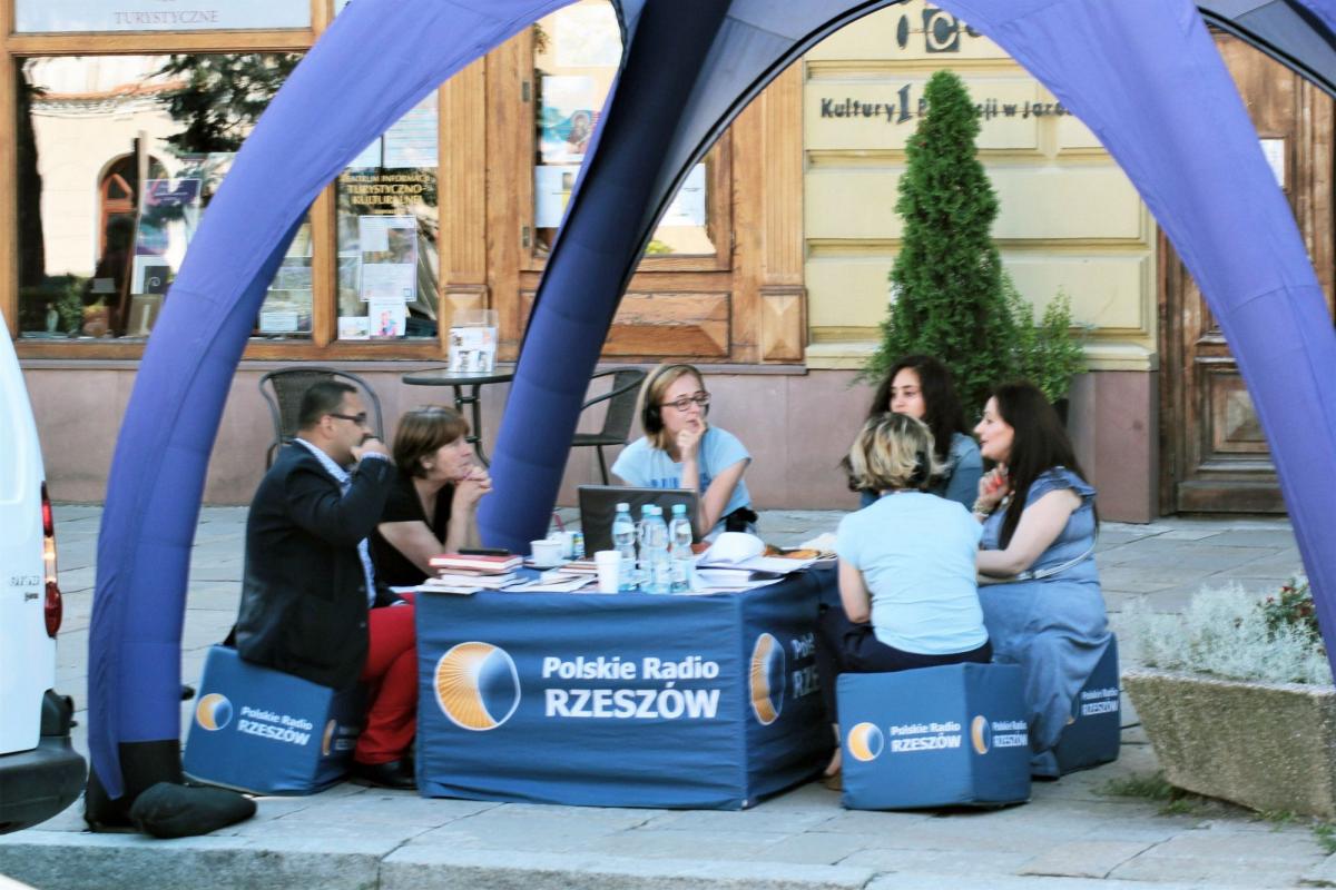 Radio Biwak na jarosławskim Rynku