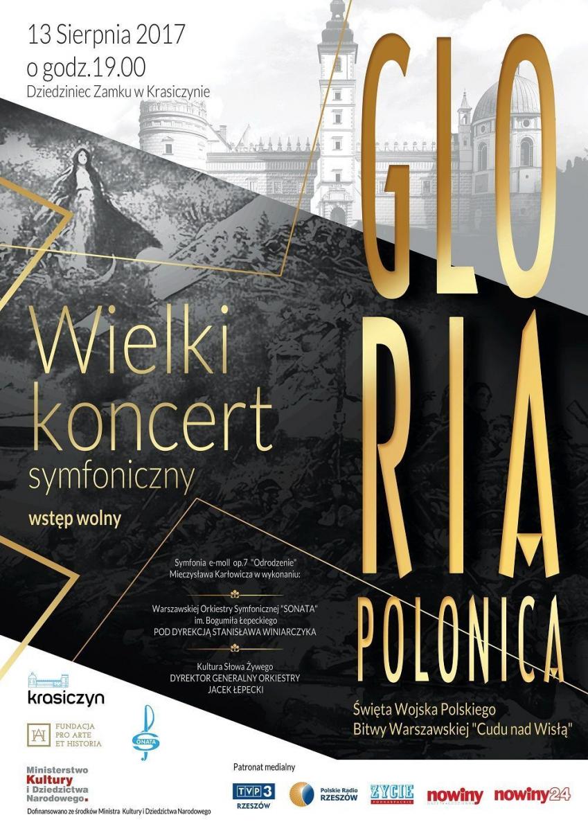 Koncert symfoniczny Gloria Polonica w Krasiczynie