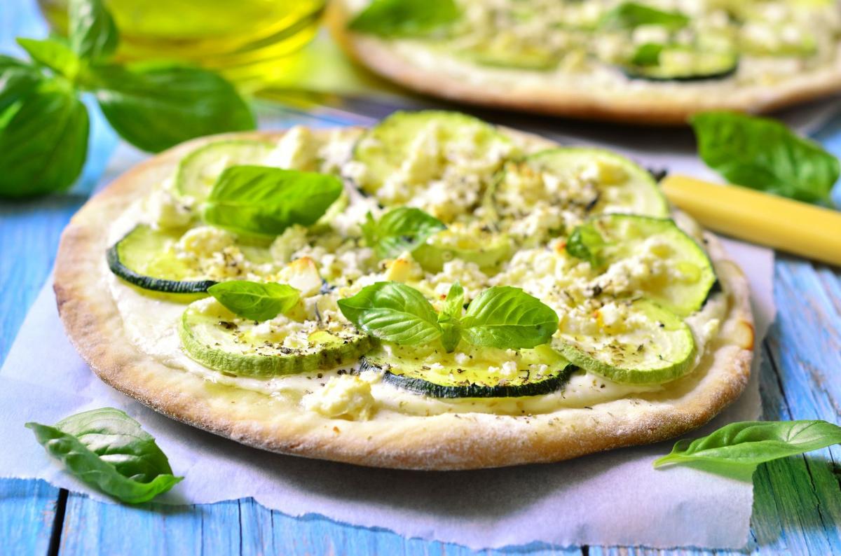 Pizza z cukinią 