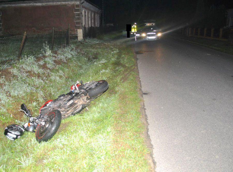 7-latek potrącony przez motocyklistę