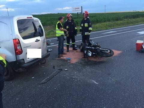 Śmiertelny wypadek. Nie żyje 24-letni motocyklista