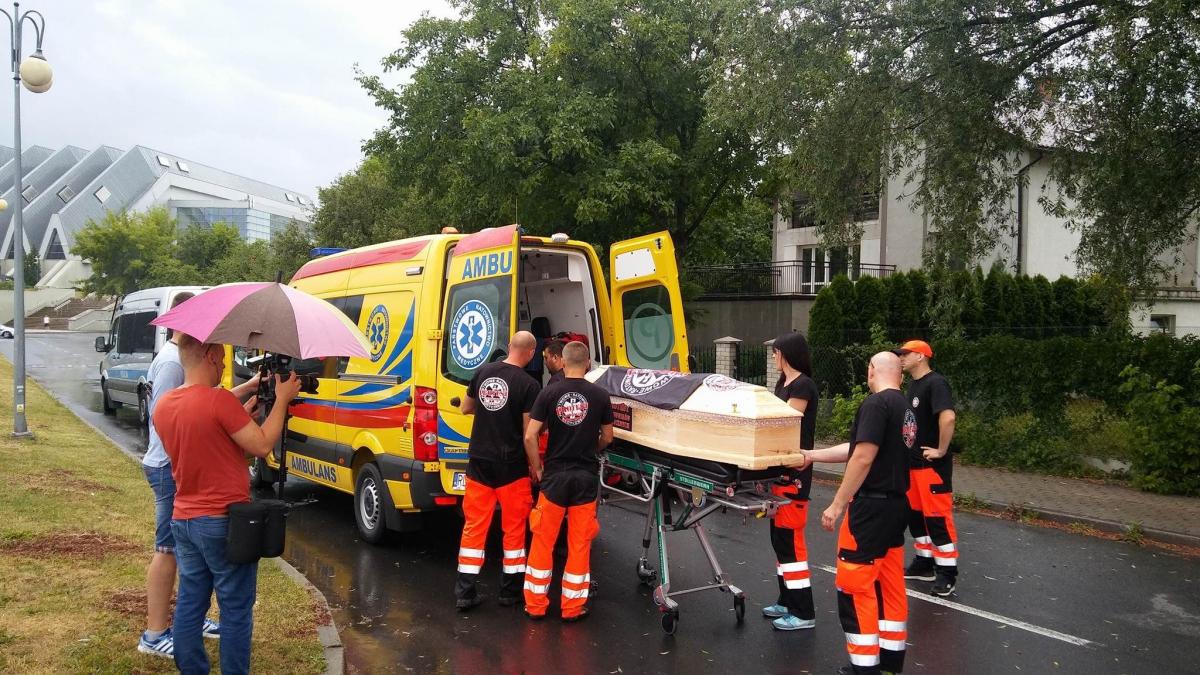 Odbył się pogrzeb ratownika medycznego