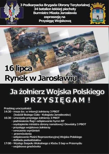 Dziś przysięga żołnierzy TSW