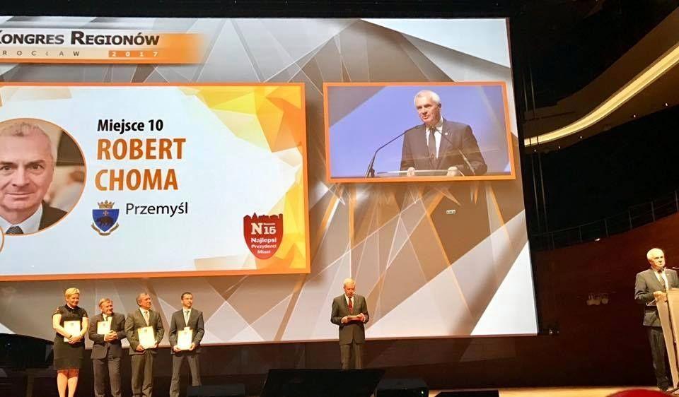 Robert Choma wśród najlepszych prezydentów