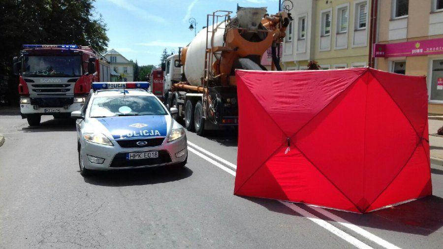 Śmiertelny wypadek w centrum Sieniawy