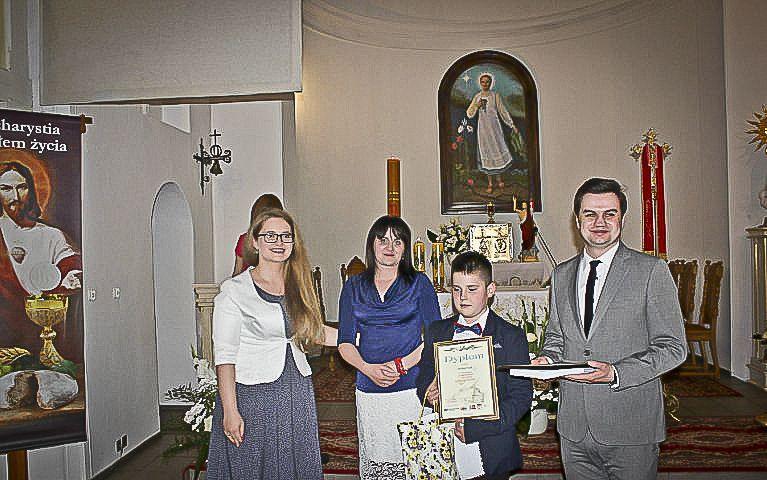 Michał pierwszy w międzynarodowym konkursie