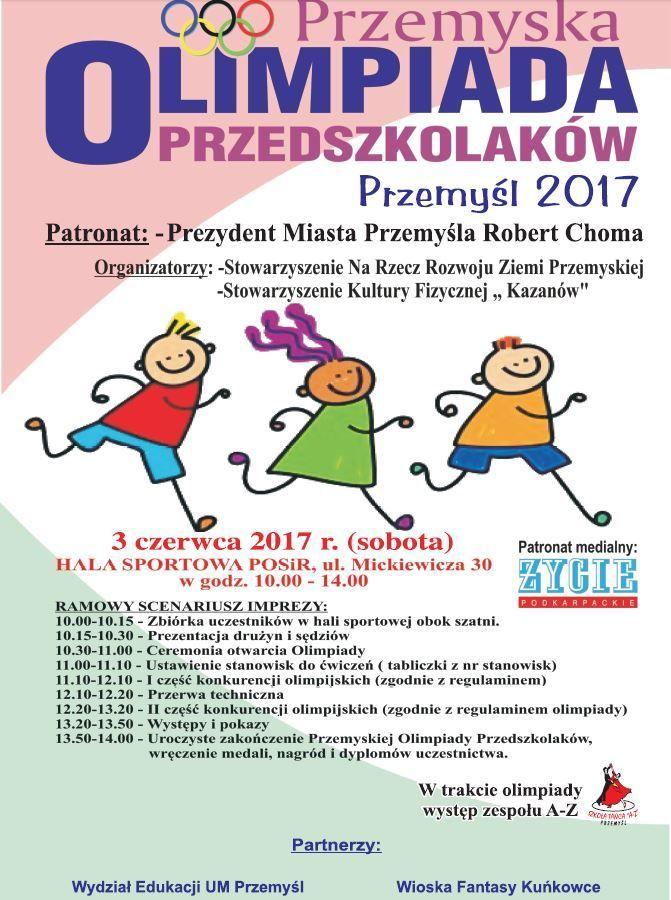 Przemyska Olimpiada Przedszkolaków już jutro!