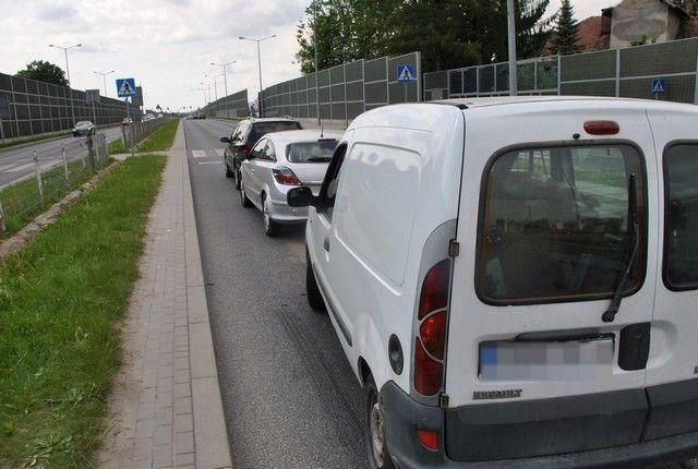 Zderzenie 4 samochodów [ZDJĘCIA]