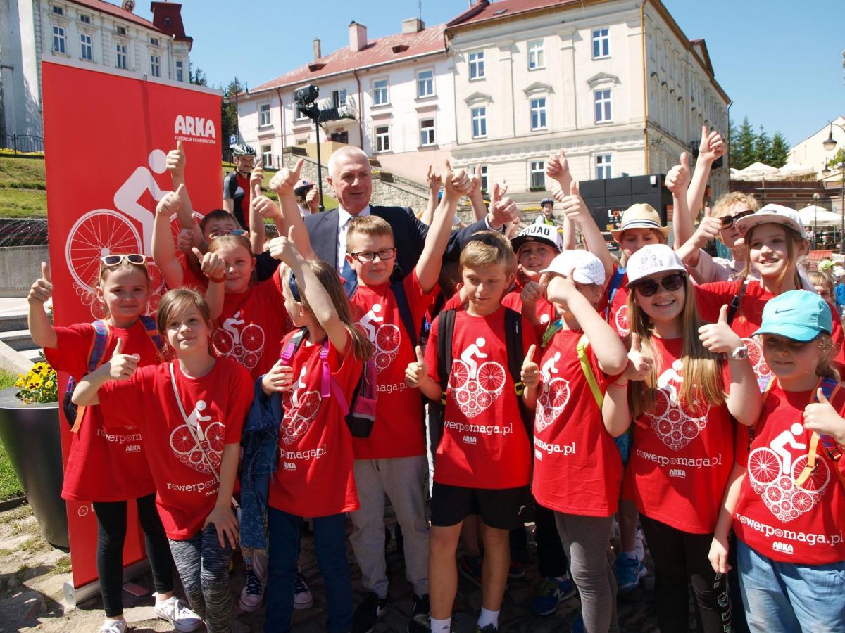 Akcja „Rower pomaga” dotarła do Przemyśla [ZDJĘCIA]