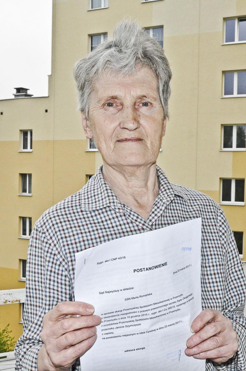Lokatorka poszła na wojnę ze spółdzielnią i wygrała!