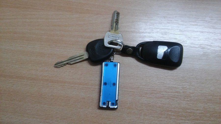 Znaleziono kluczyki do auta