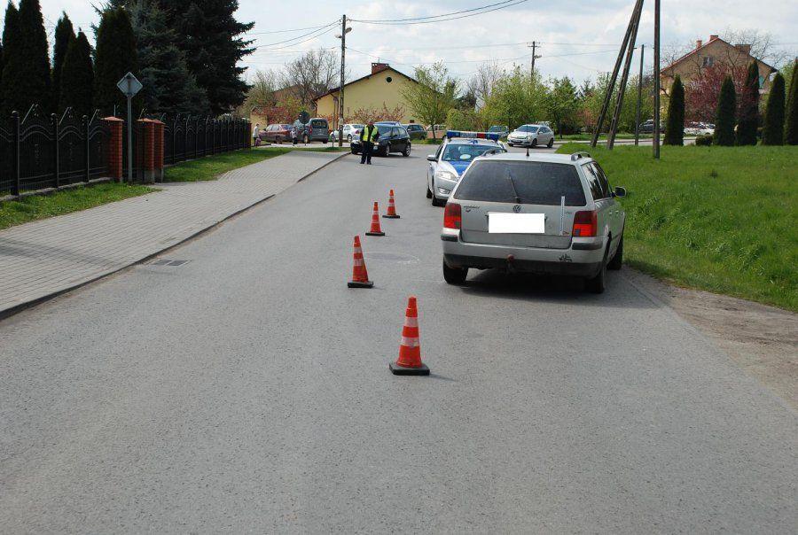 Potrącenie pieszego w Buszkowicach