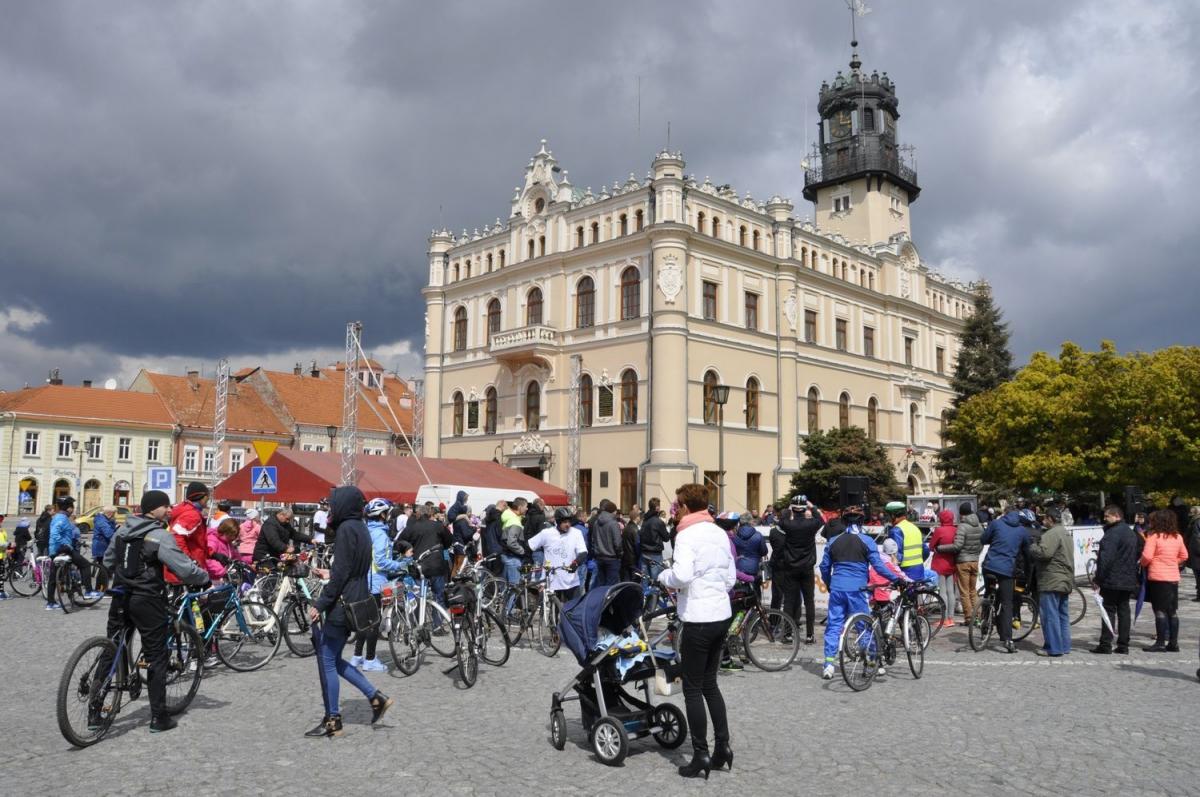 Krystian Herba na rowerowym święcie
