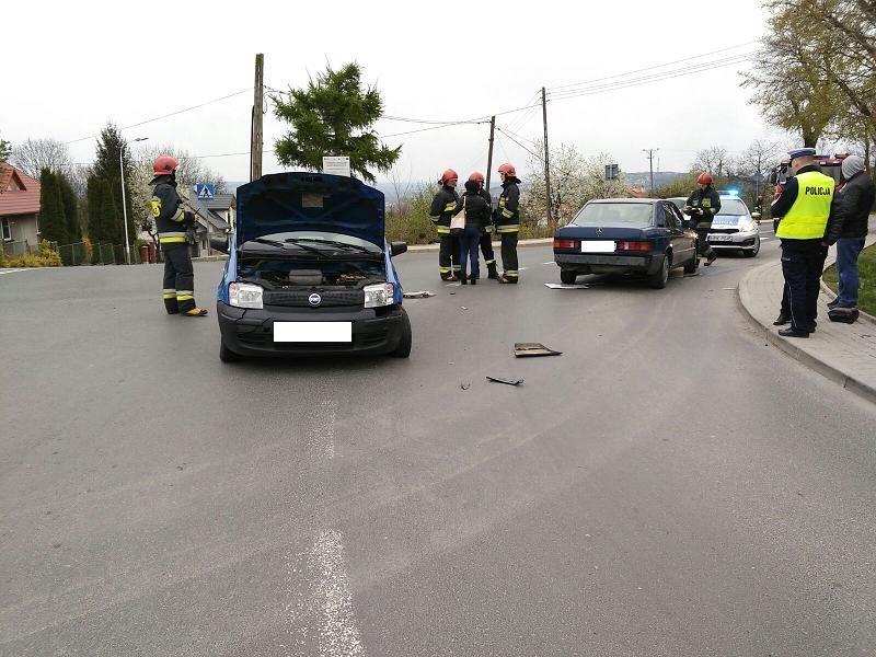 Zderzenie na skrzyżowaniu