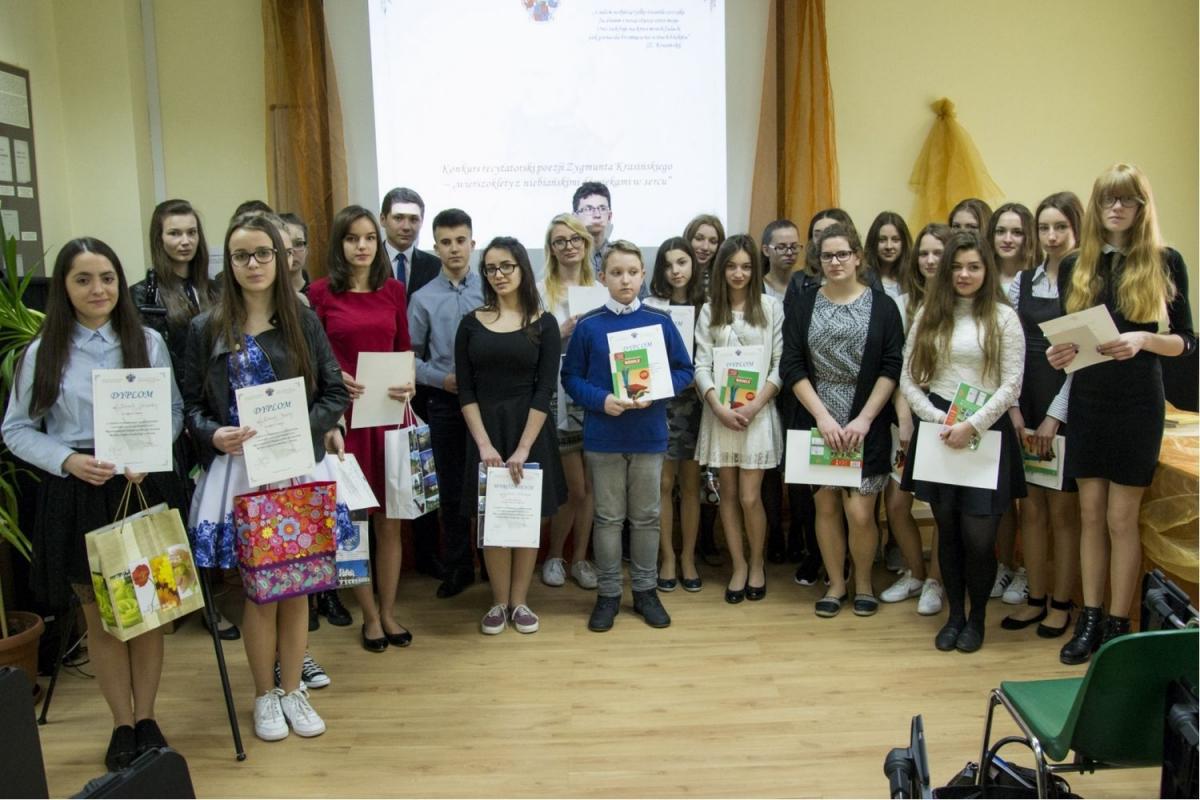 Recytowali wiersze Zygmunta Krasińskiego