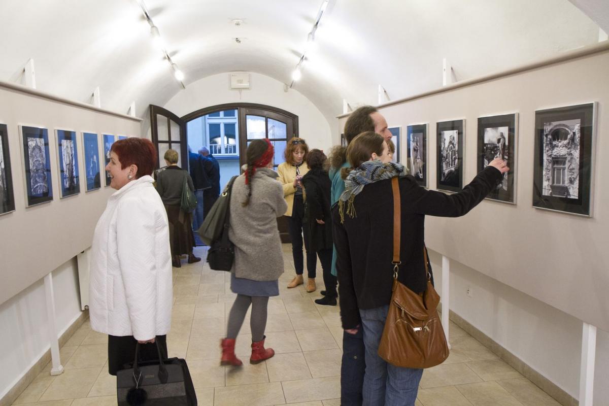 Wystawa A.Iutina w nowo otwartej Małej Galerii Fotografii