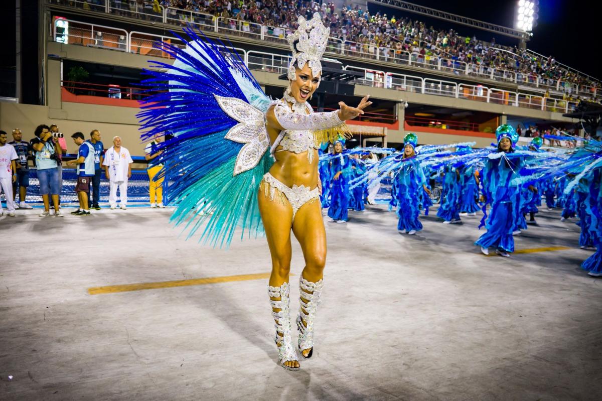 Przemyślanka na karnawale w Rio de Janeiro