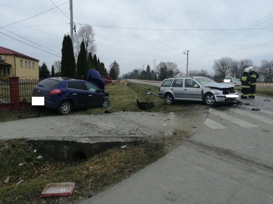 Nie ustąpił pierwszeństwa. 4 osoby w szpitalu