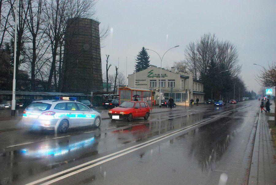 Potrącenie pieszego na ul. Ofiar Katynia
