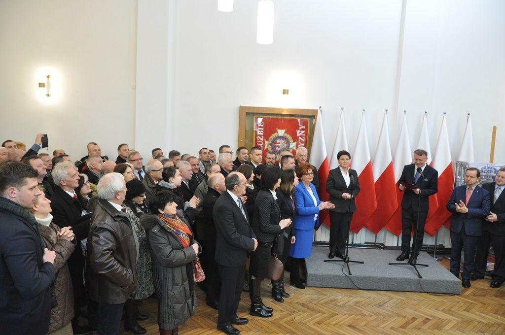 Premier Beata Szydło odwiedziła Żurawicę [WIDEO]
