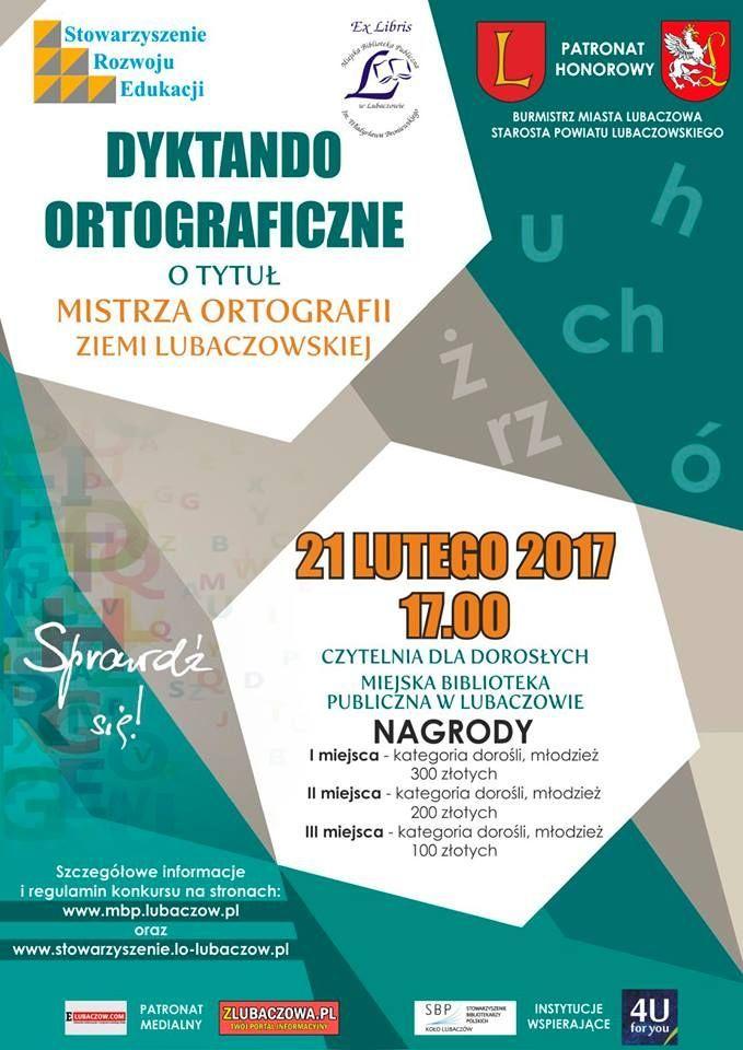 Powalcz o tytuł mistrza ortografii