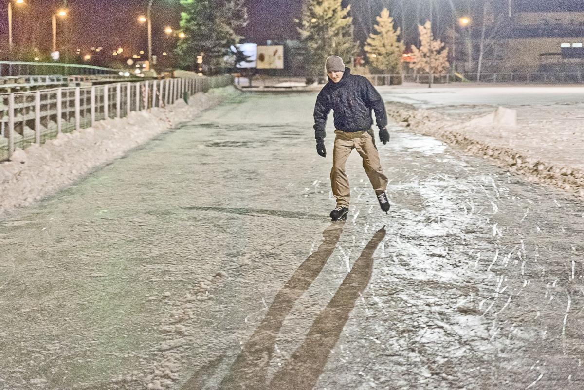Lodowisko na stadionie czynne do wieczora