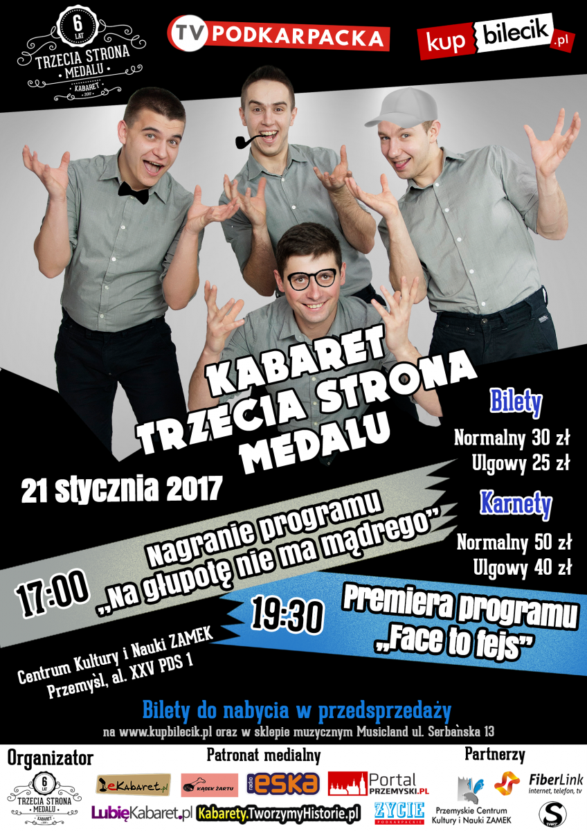 Kabaret Trzecia Strona Medalu w Przemyślu!