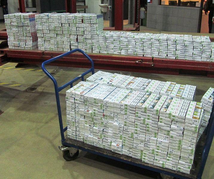 Zniszczyli 50 mln sztuk papierosów