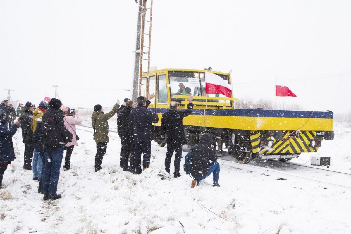 Drezyną na Ukrainę
