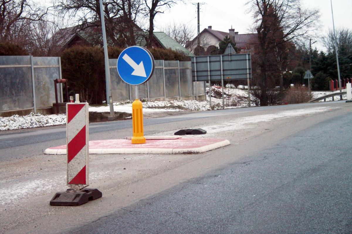Budują wysepki! Będą wreszcie lewoskręty