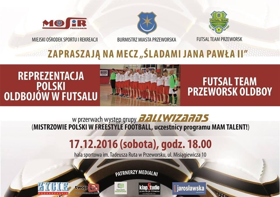 Mecz futsalu z Reprezentacją Polski