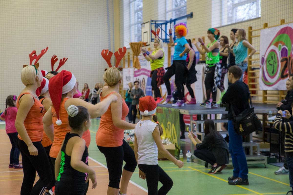 Ponad 200 osób zatańczyło zumbę dla Norberta