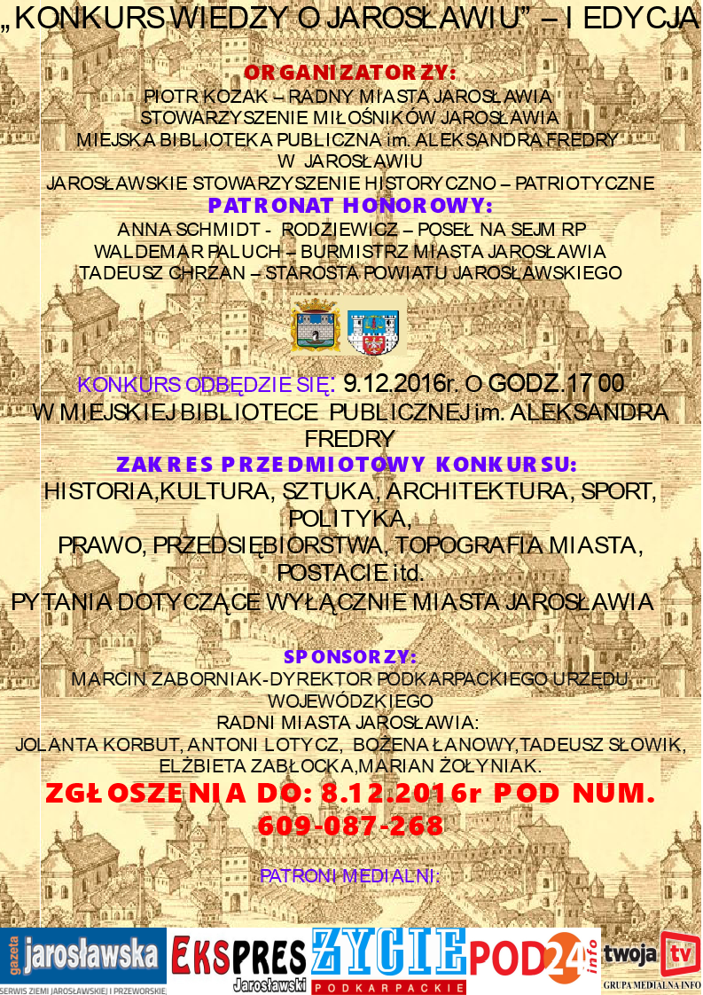Czy znasz miasto? Konkurs dla mieszkańców