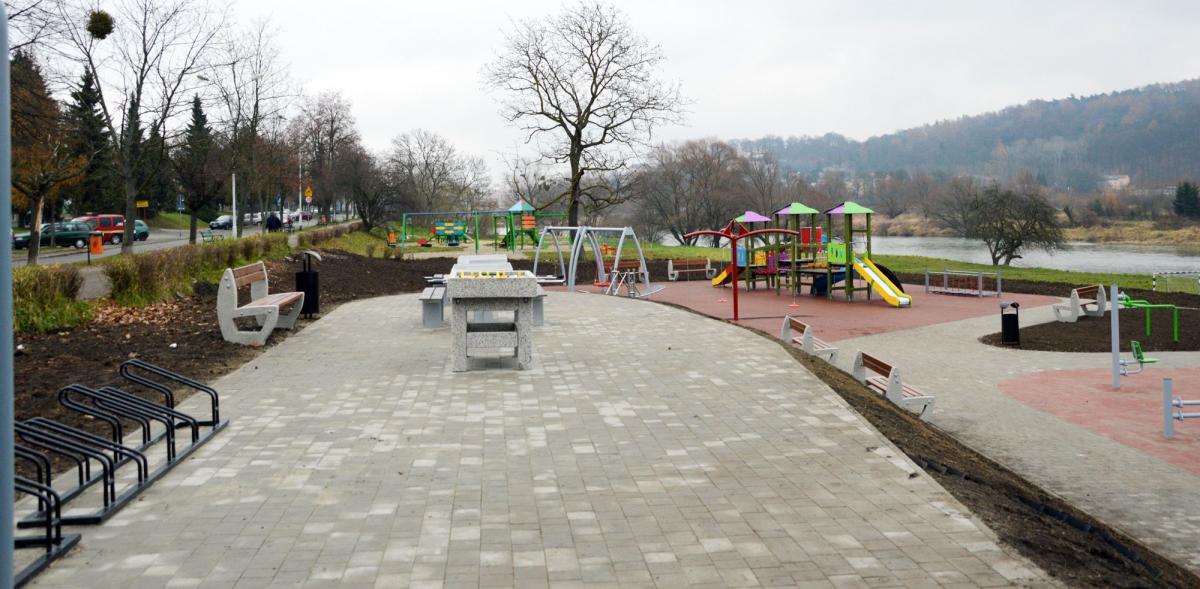 Kmiecie z parkiem rekreacyjno-sportowym