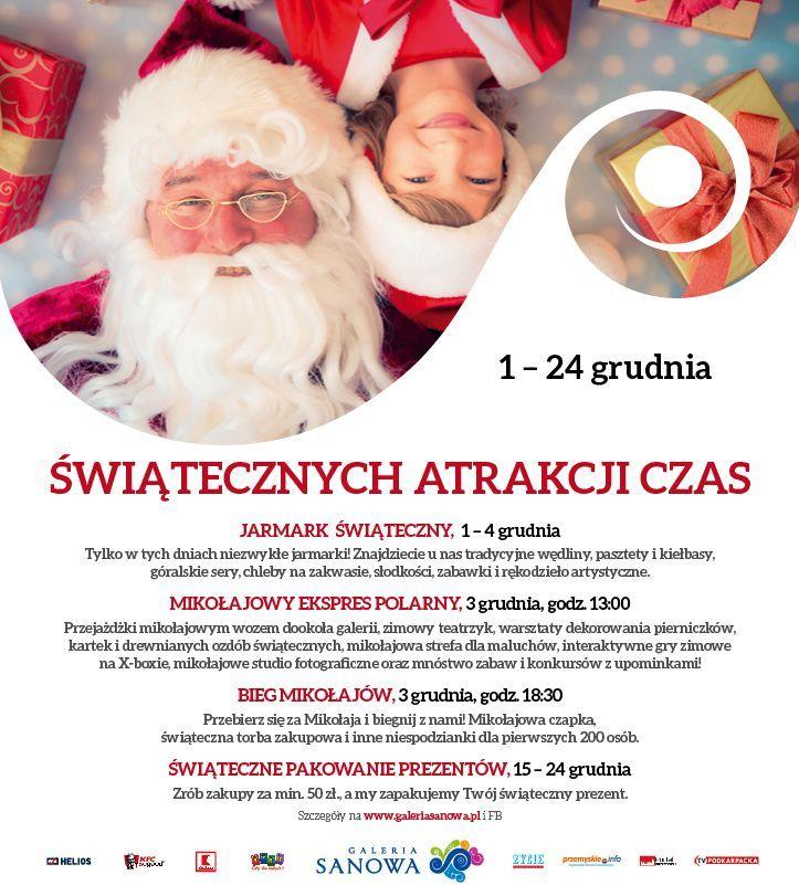 Nastał świątecznych atrakcji czas [PROGRAM IMPREZ]