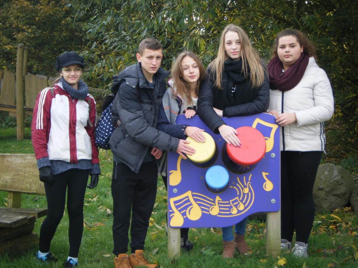 Gimnazjaliści ze Stubna w Woodfield School