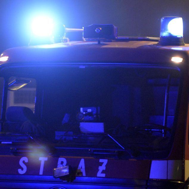 Pożar poddasza w Dworze Zygmuntówka