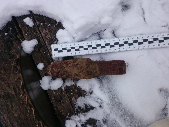 Wykopał na swojej posesji granaty z czasów II wojny