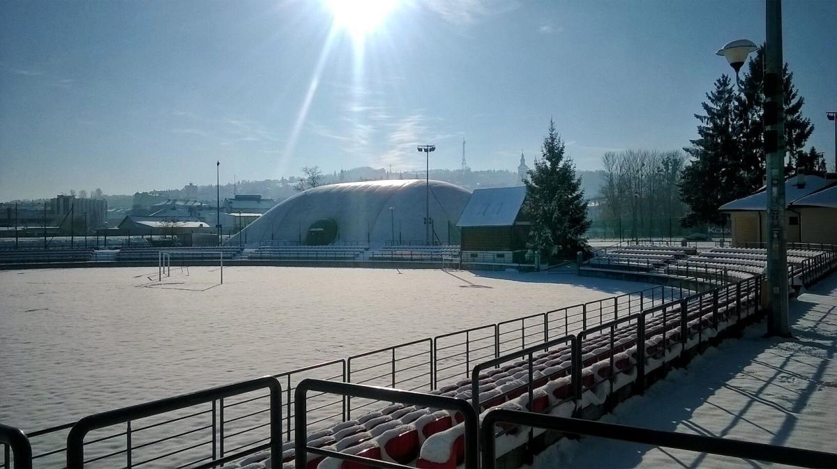 „Kosmiczny” krajobraz przy 22 Stycznia