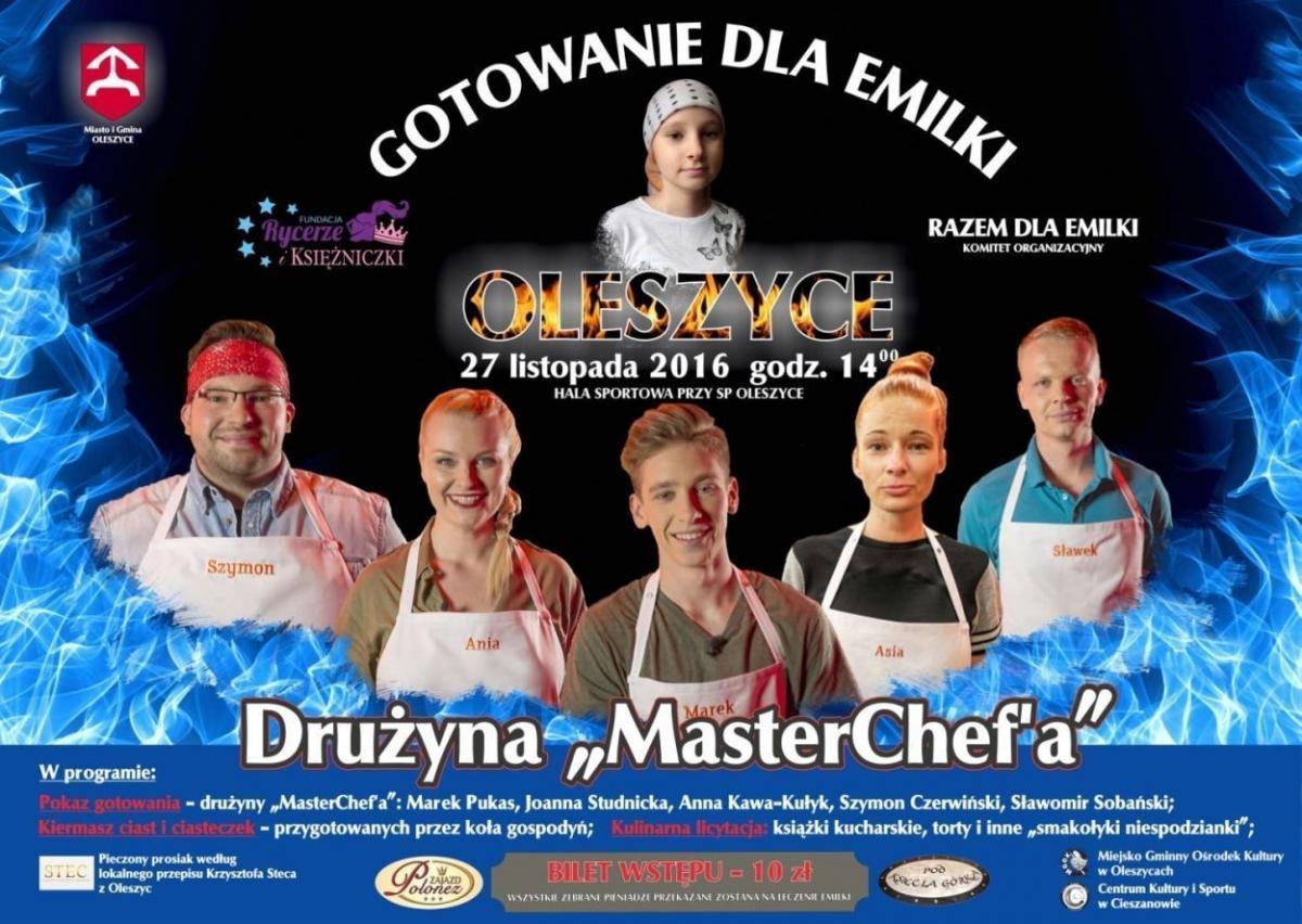 Drużna MasterChefa gotuje dla Emilki z Oleszyc!